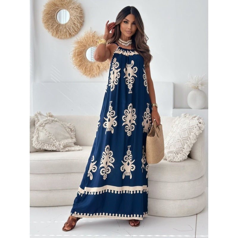 Juliette - Printing Slip Dress