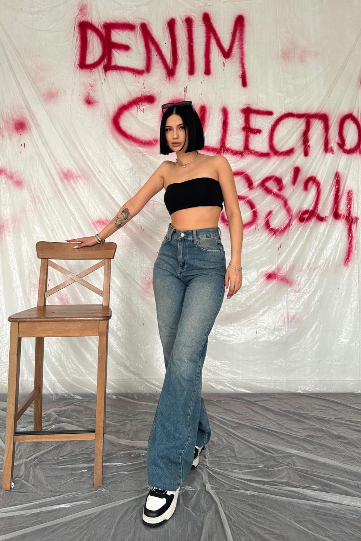 Simone - High Waist and Wide Legs