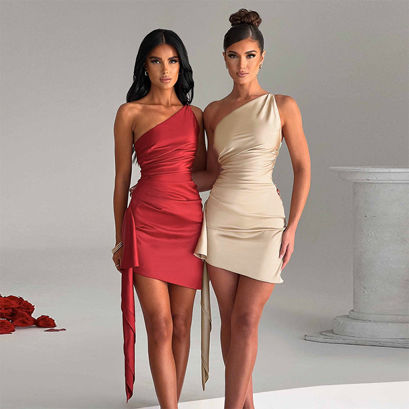 Shanti - Slim Backless Dresses
