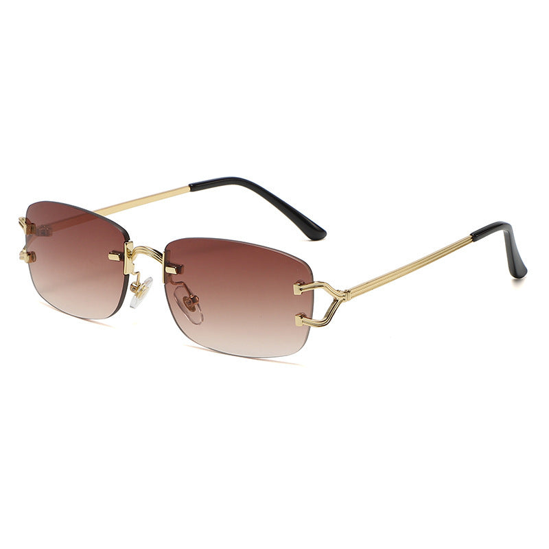 Clarity™ | Rimless Diamond Cut Sunglasses