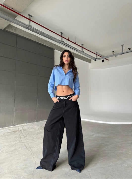 Saskia - Palazzo Jeans