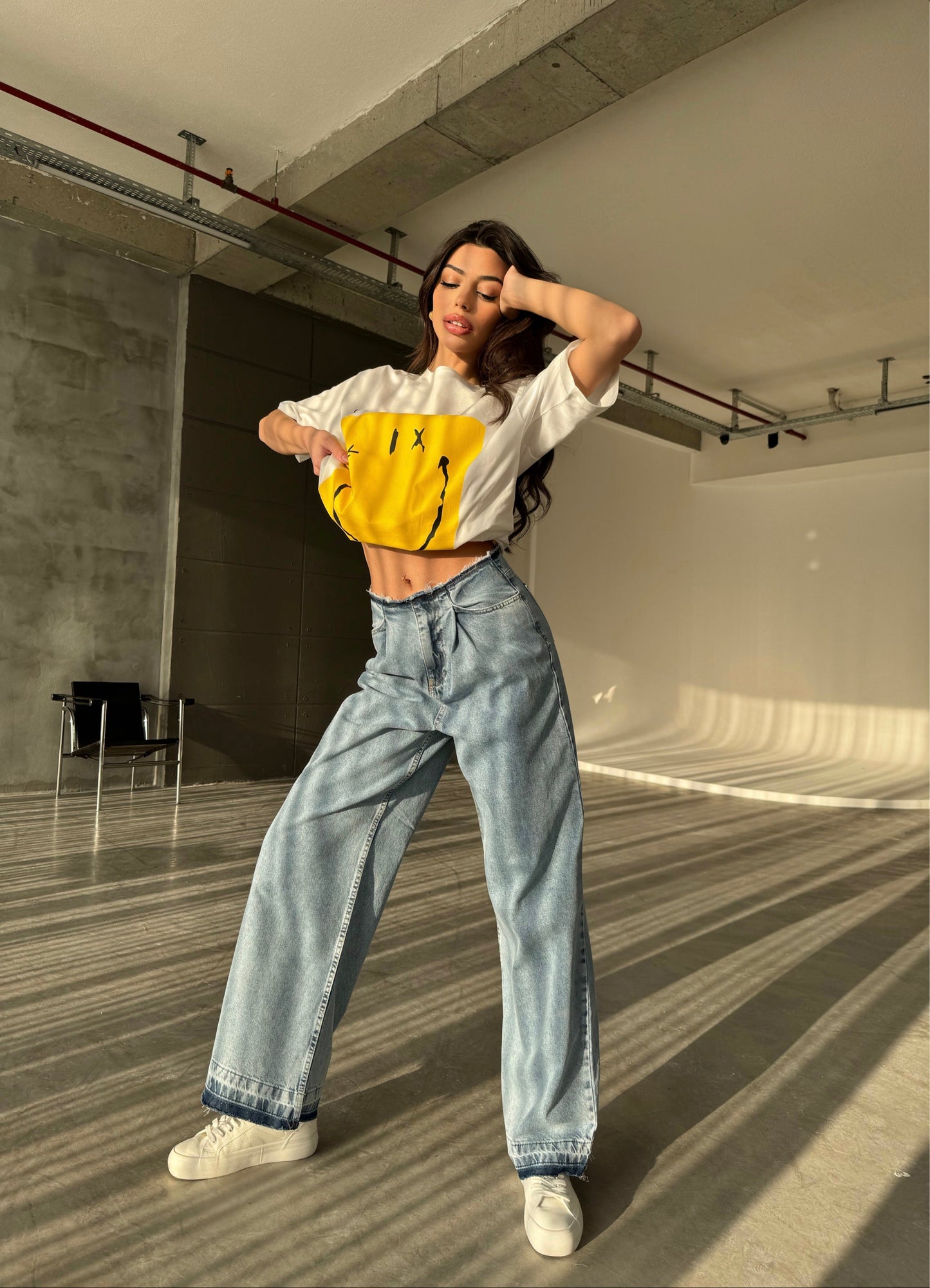 Selin - Jeans with Stitched Waist