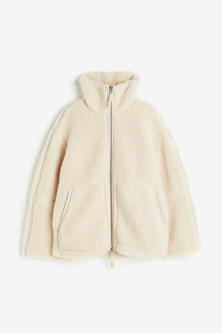 Miveah - Teddy Outdoor Zip Jacket