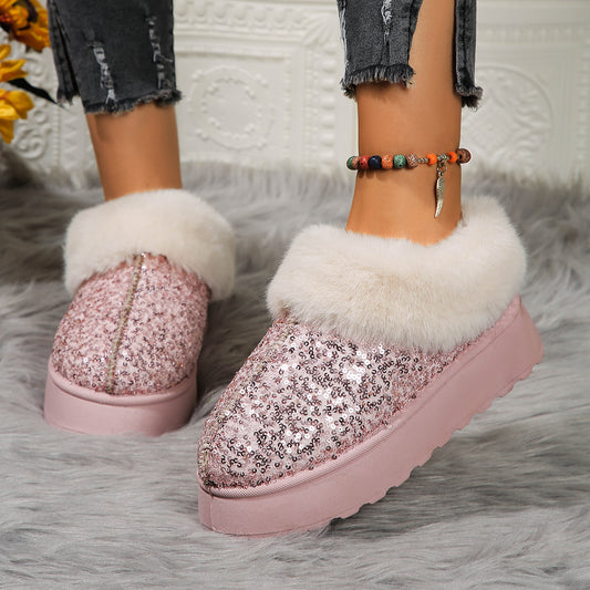Glowy - CozyStep Plus Cotton Shoes