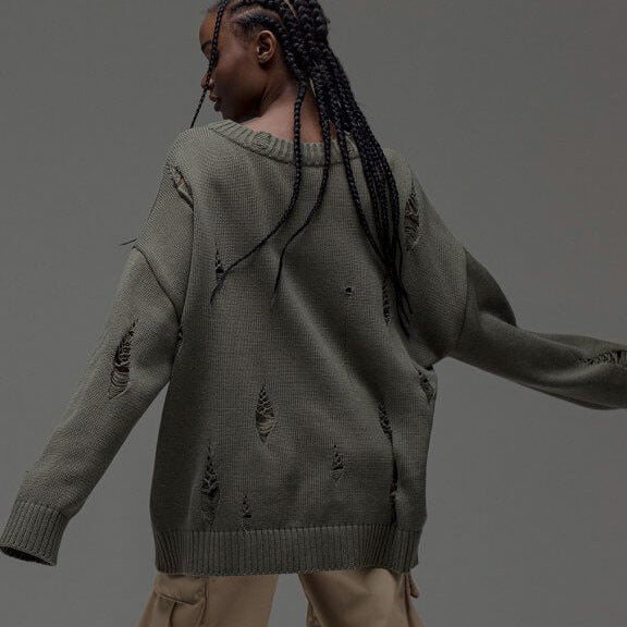 Joana - Torn Sweater