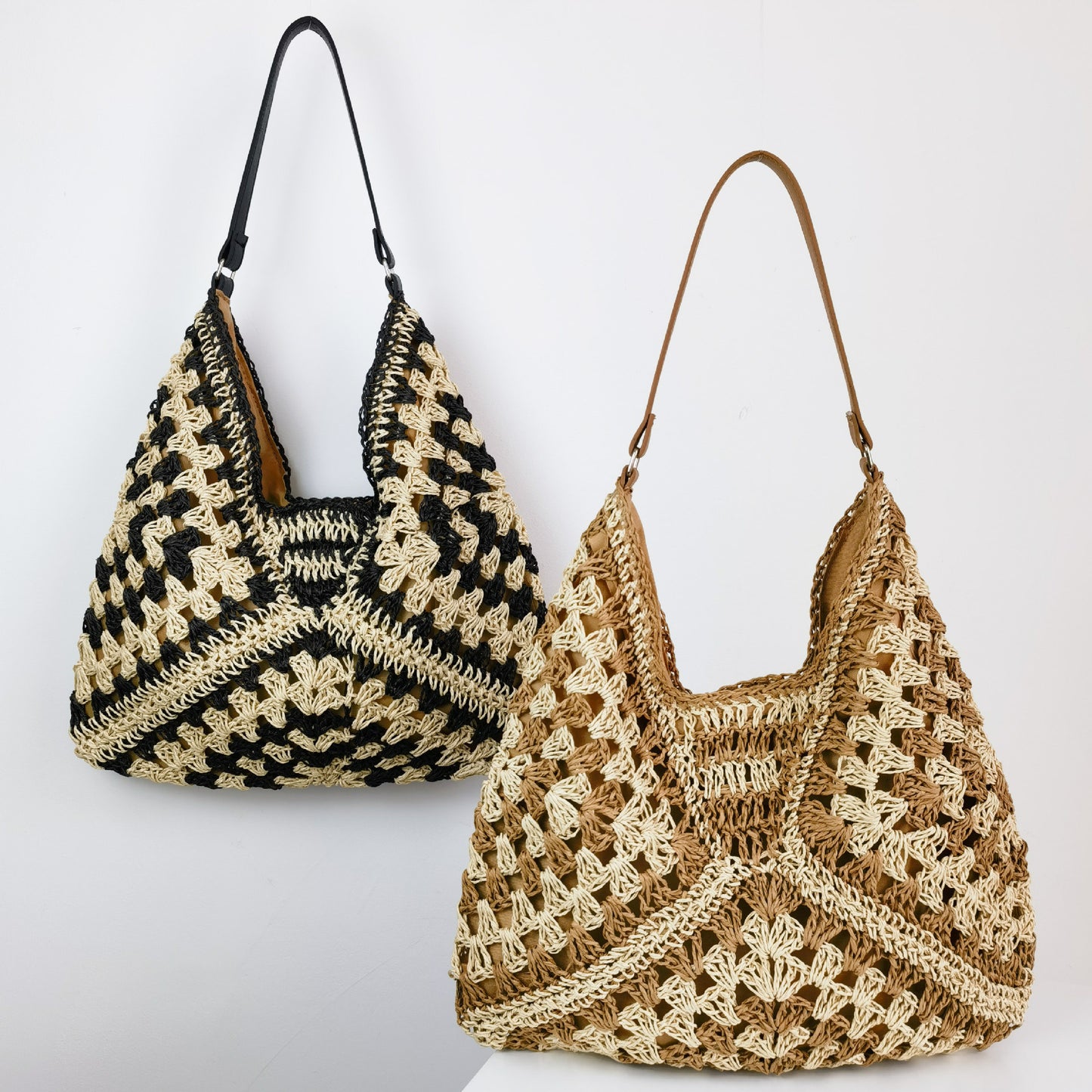 Fiona - Handmade Straw Woven Bag