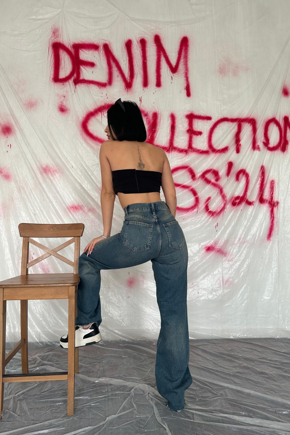 Simone - High Waist and Wide Legs