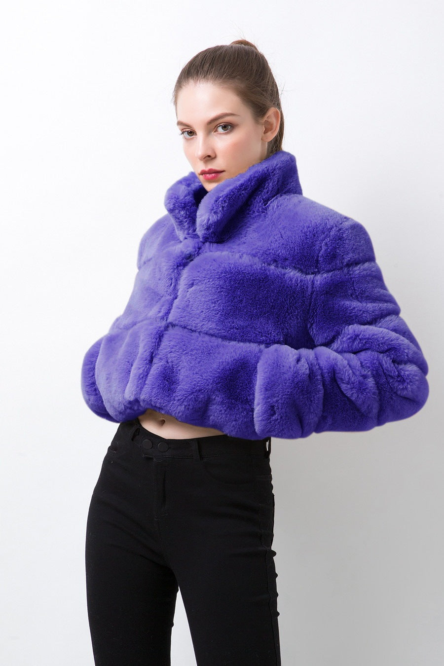 Jenna - Imitation Fur Coat