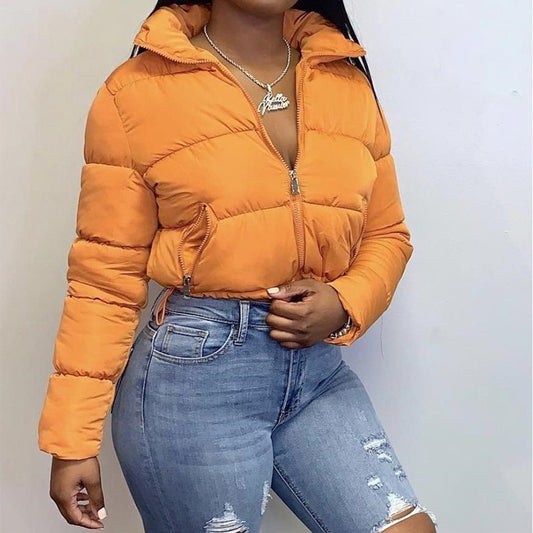 Michelle - Trendy Warm Zip Coat