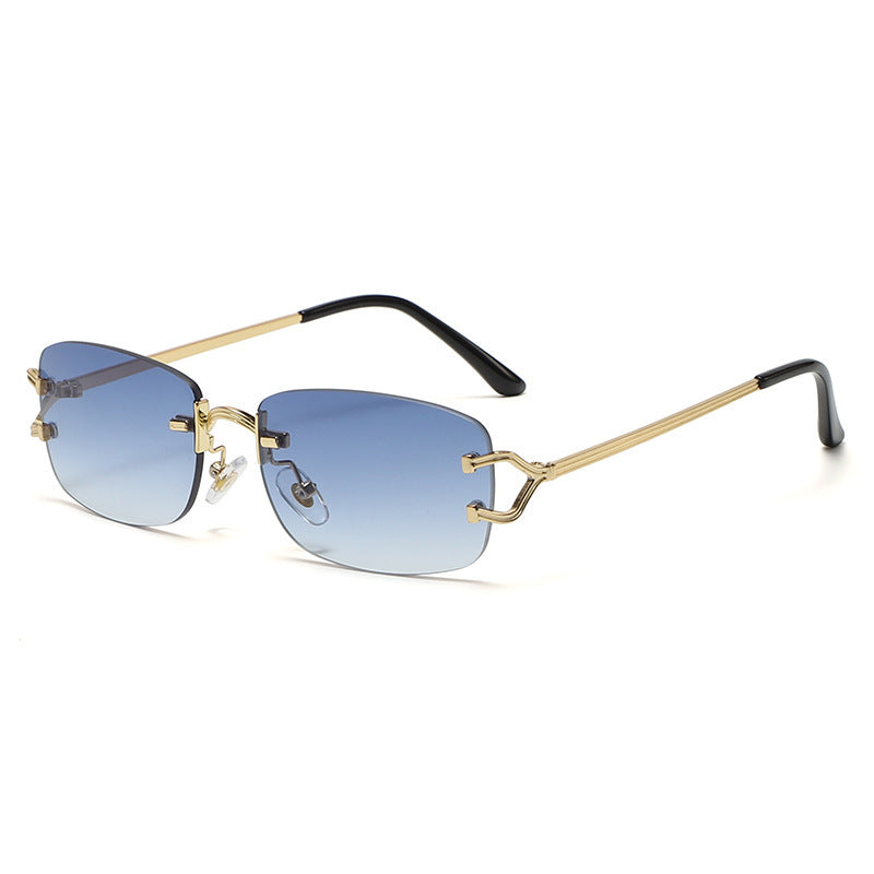 Clarity™ | Rimless Diamond Cut Sunglasses