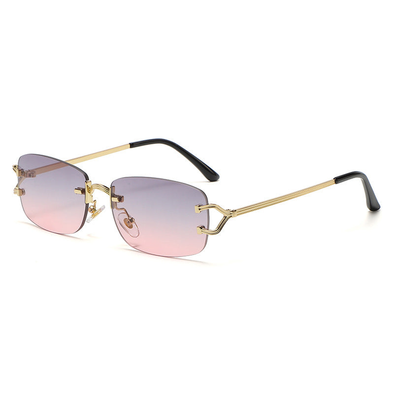 Clarity™ | Rimless Diamond Cut Sunglasses