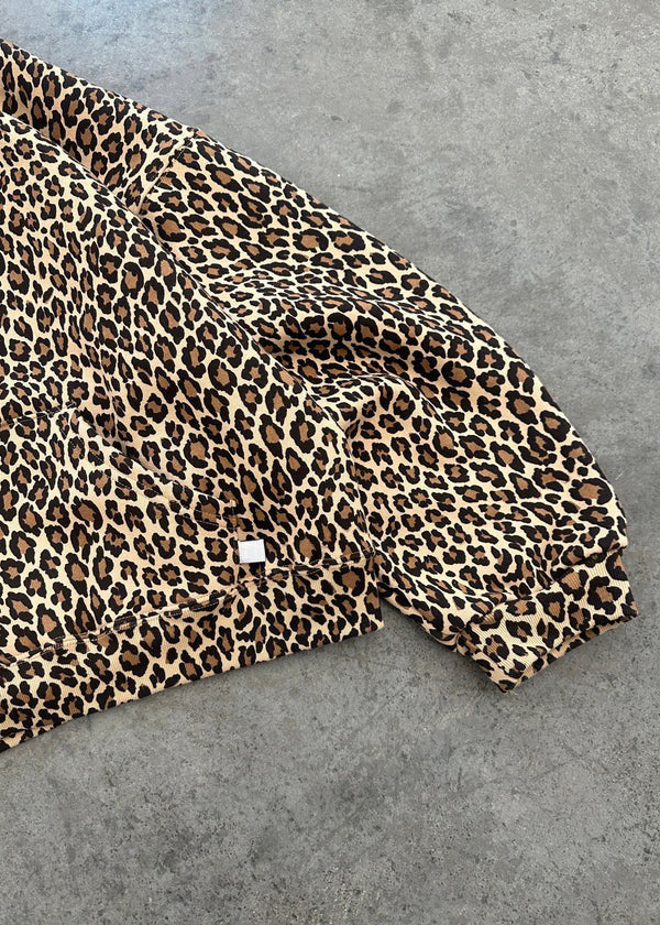 Minoa - Leopard Print Hoodie