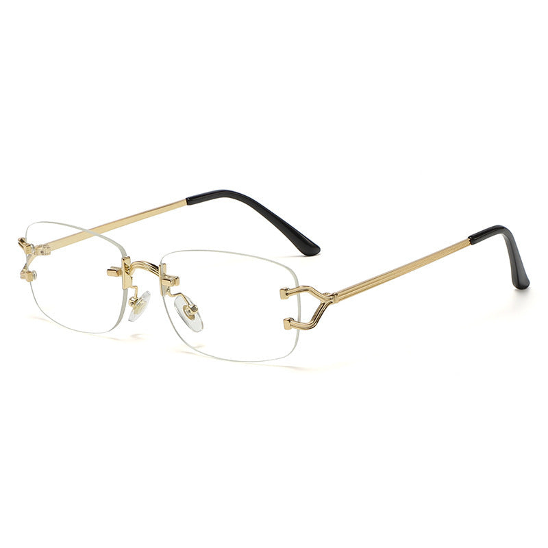 Clarity™ | Rimless Diamond Cut Sunglasses