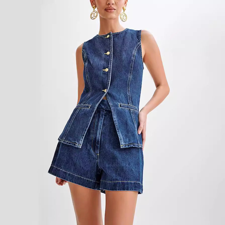Jitva - Sleeveless Women's Suit