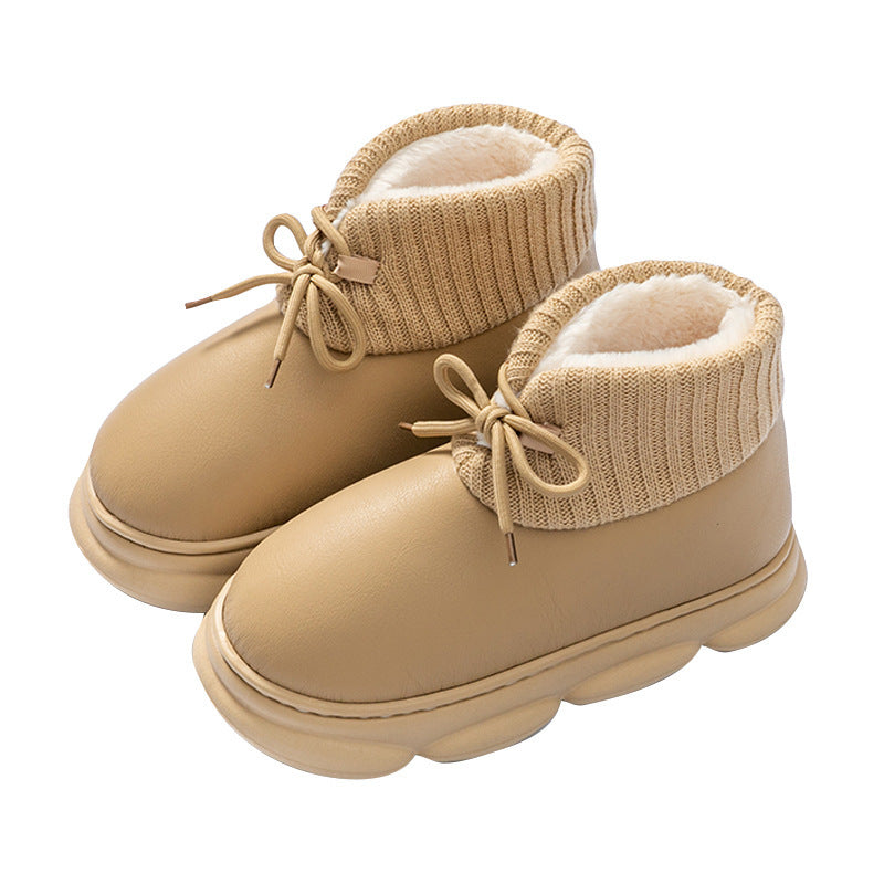 Queena - Cozy Velvet-Lined Winter Boots