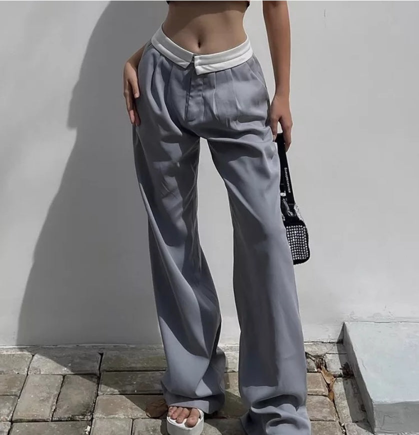 ZARAH - Sleek High-Waist PANTS