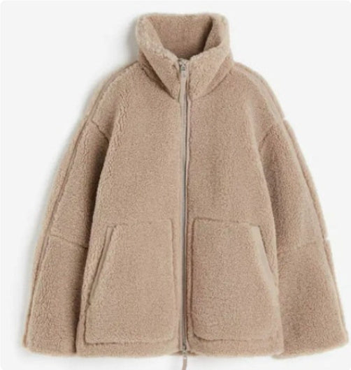 Miveah - Teddy Outdoor Zip Jacket