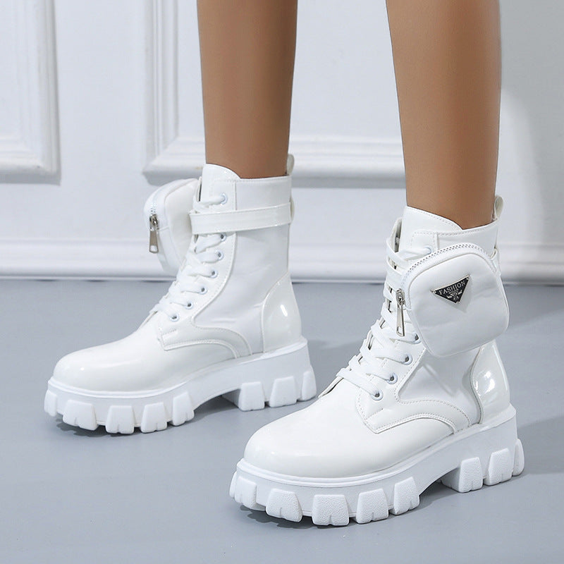 Prady - Urban Pocket Mid-Calf Platform Boots