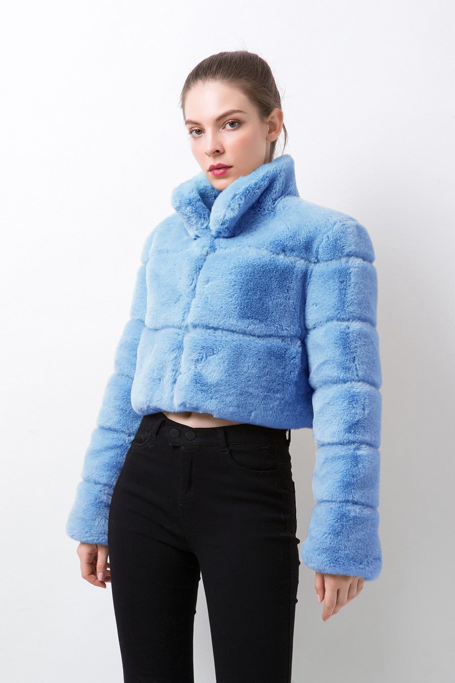 Jenna - Imitation Fur Coat