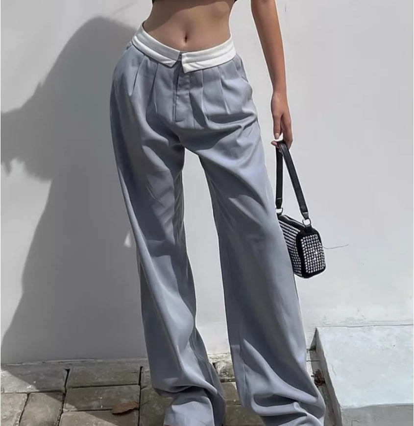 ZARAH - Sleek High-Waist PANTS