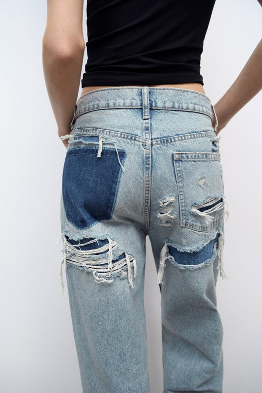 Zara - Viral Ripped Jeans