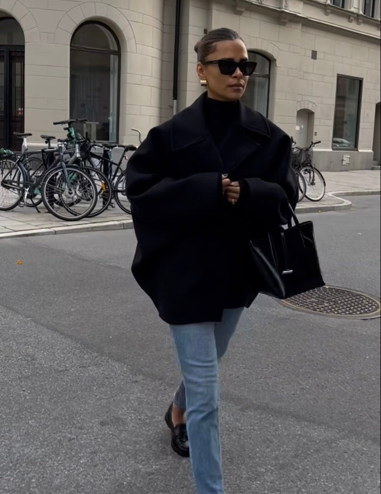 Lusmari - Oversized Wool Coat