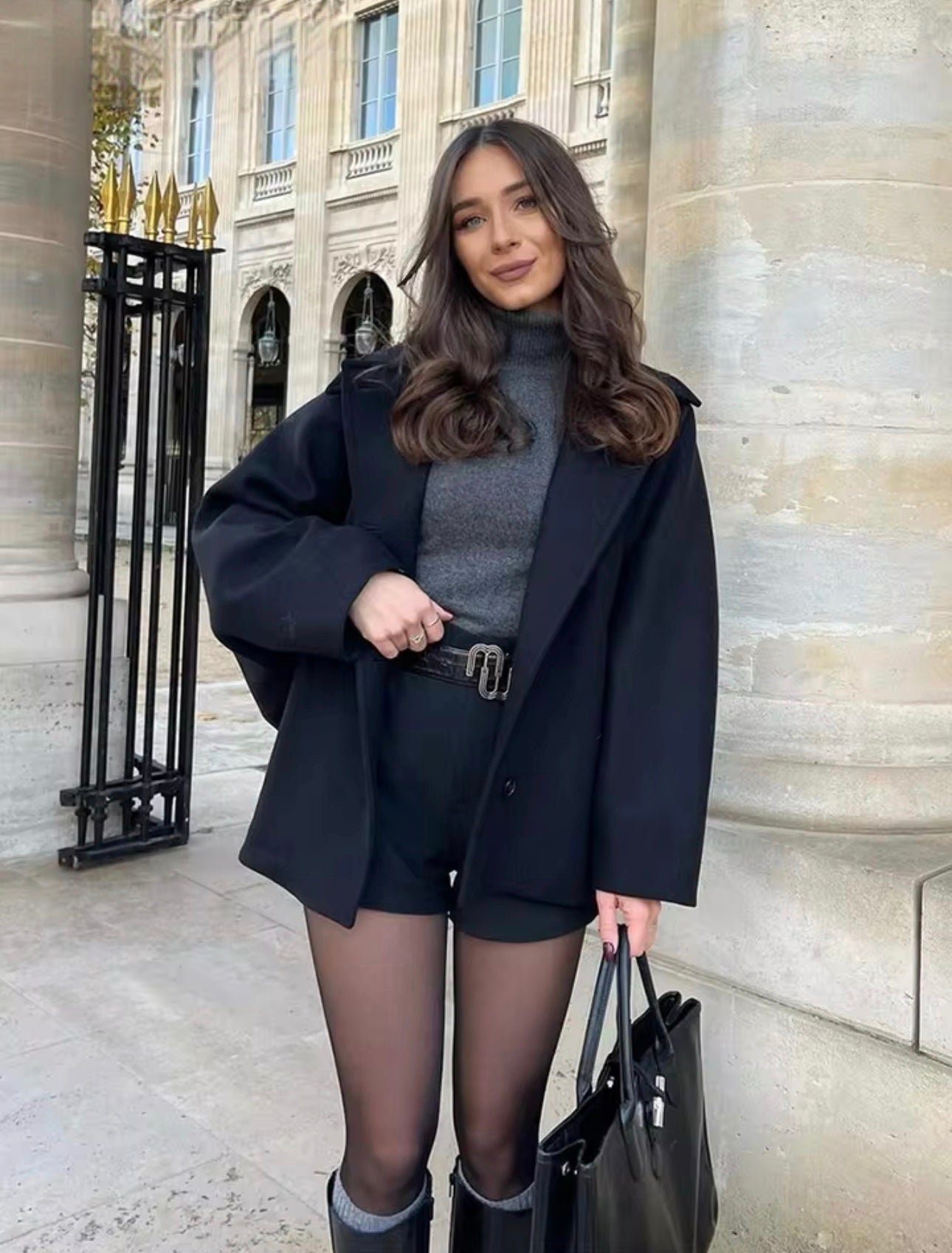 Lusmari - Oversized Wool Coat