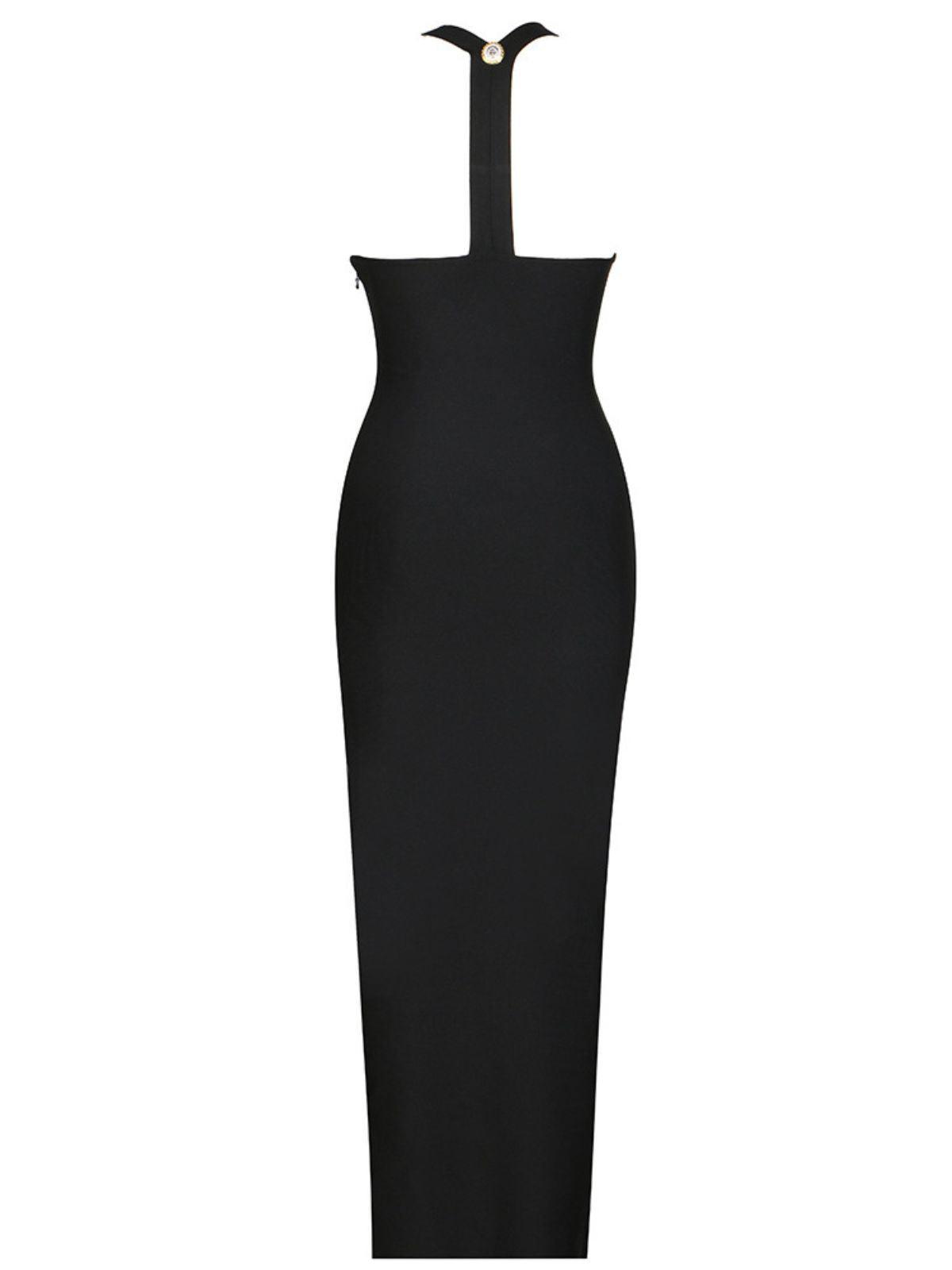 Suyenne - Button Embellished Bandage Dress