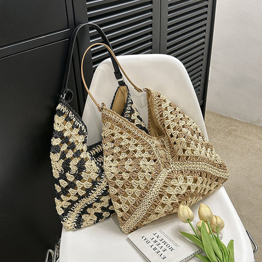Fiona - Handmade Straw Woven Bag