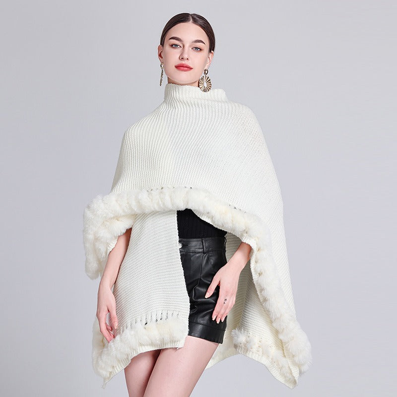 Jasmin - Cape And Shawl Sweater Coat