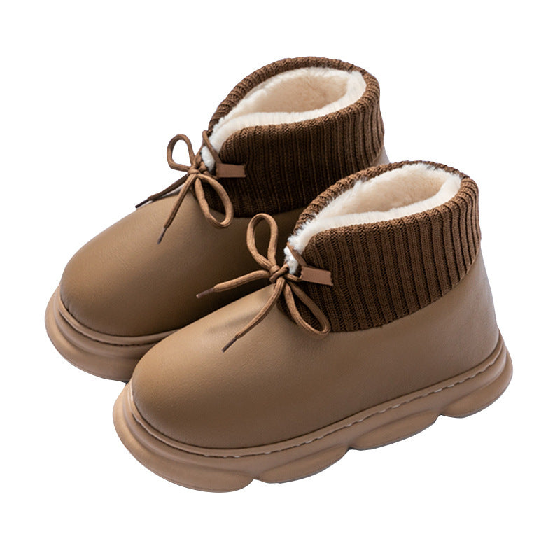 Queena - Cozy Velvet-Lined Winter Boots