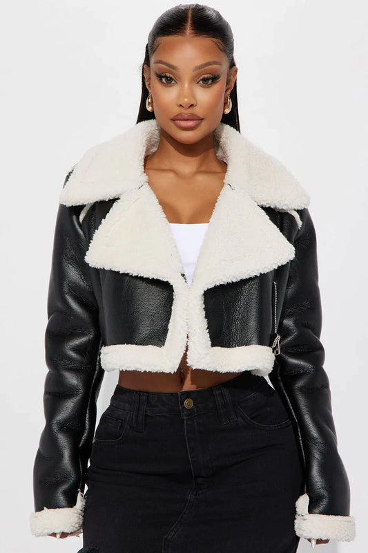Ganeah - Cropped Wol Jacket