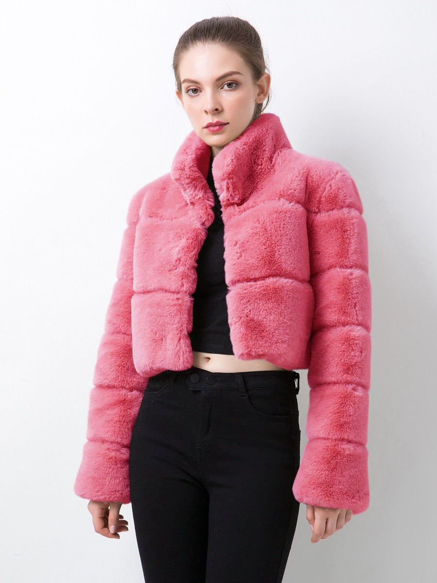 Jenna - Imitation Fur Coat