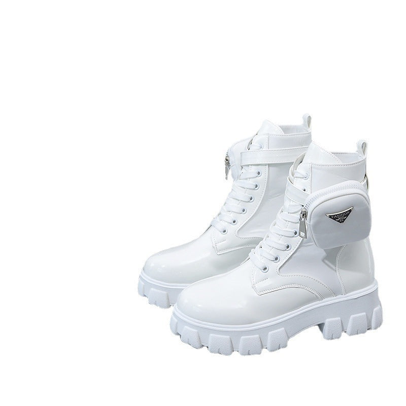 Prady - Urban Pocket Mid-Calf Platform Boots