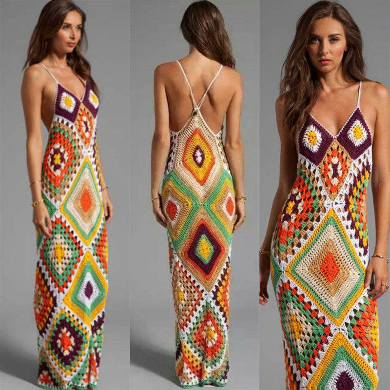 Taleah - V Neck Sling Skirt