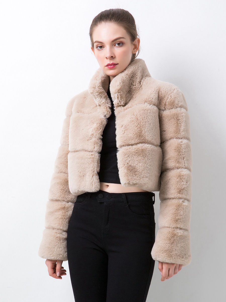 Jenna - Imitation Fur Coat